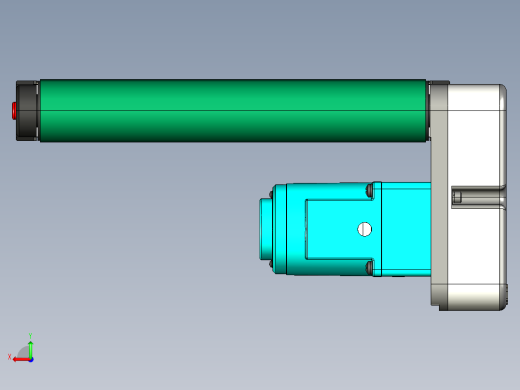 LE-XC4040-刀口输送左边驱动轻载皮带线-负载40kg后视缩略图