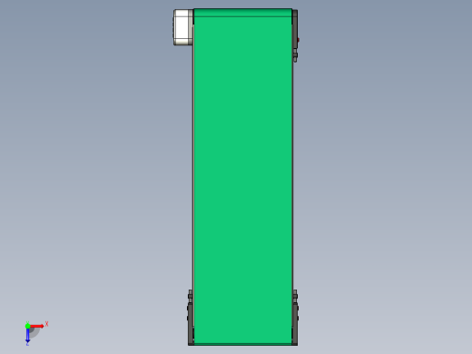 LE-XC4040-刀口输送左边驱动轻载皮带线-负载40kg俯视缩略图