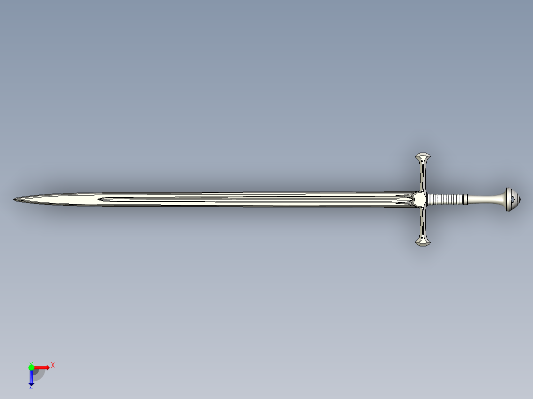 剑、宝剑(11)俯视图