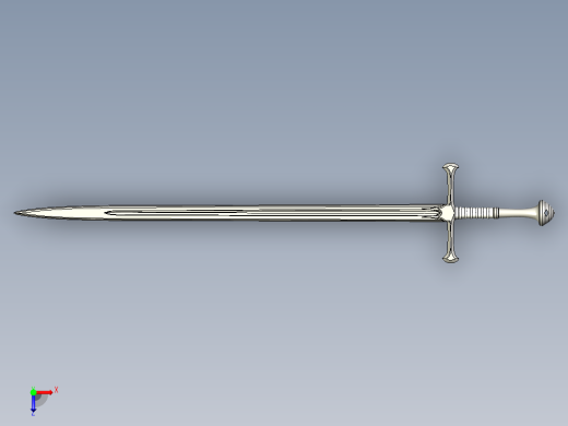 剑、宝剑(11)俯视缩略图