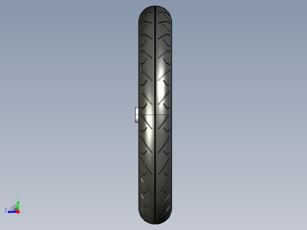 轮胎、车轮、轮毂(154)右视图