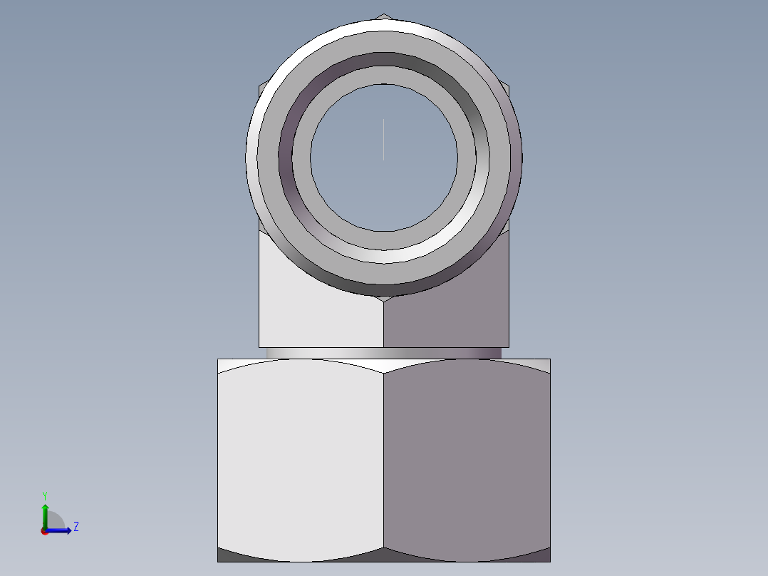 BC+BD 三通组合接头、BD-30左视图