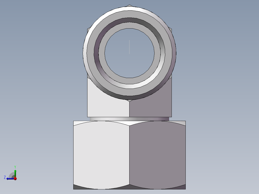 BC+BD 三通组合接头、BD-30右视图