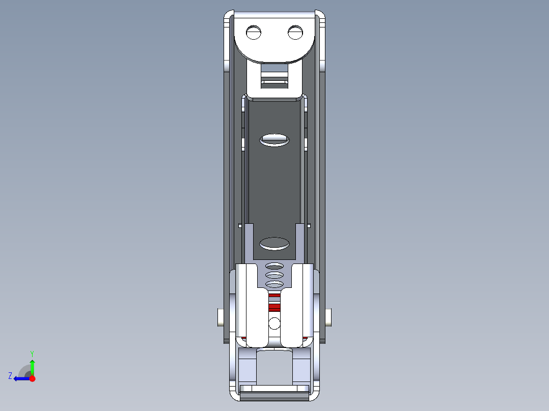 B2004649-钉书机右视图