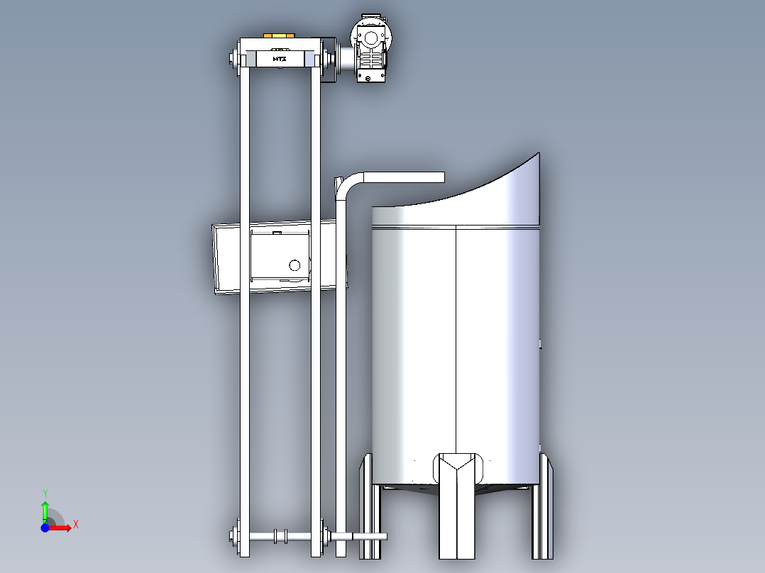 B2004821-翻桶机前视图