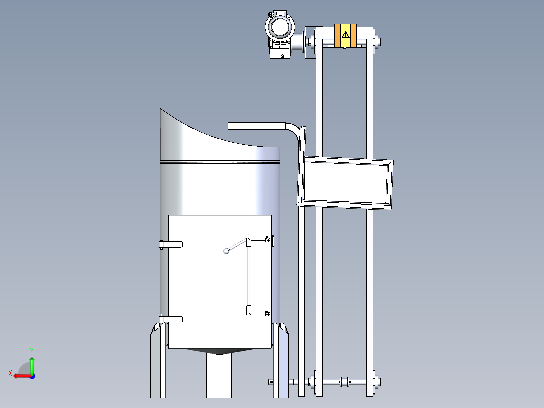 B2004821-翻桶机后视图