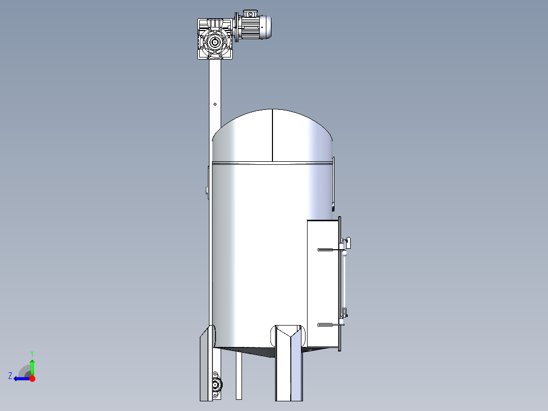 B2004821-翻桶机右视图