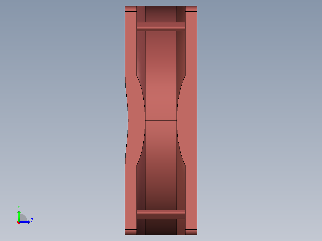 计算机冷却风扇51左视图
