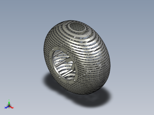 形状记忆合金轮正等轴测缩略图