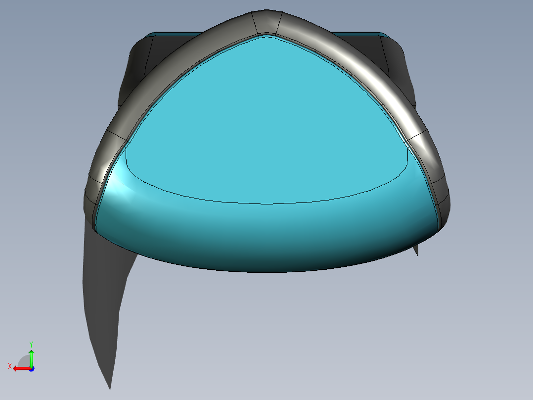 跳绳手柄后视图