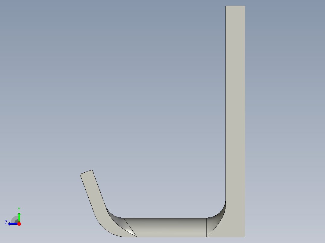 耳机挂钩支架11右视图