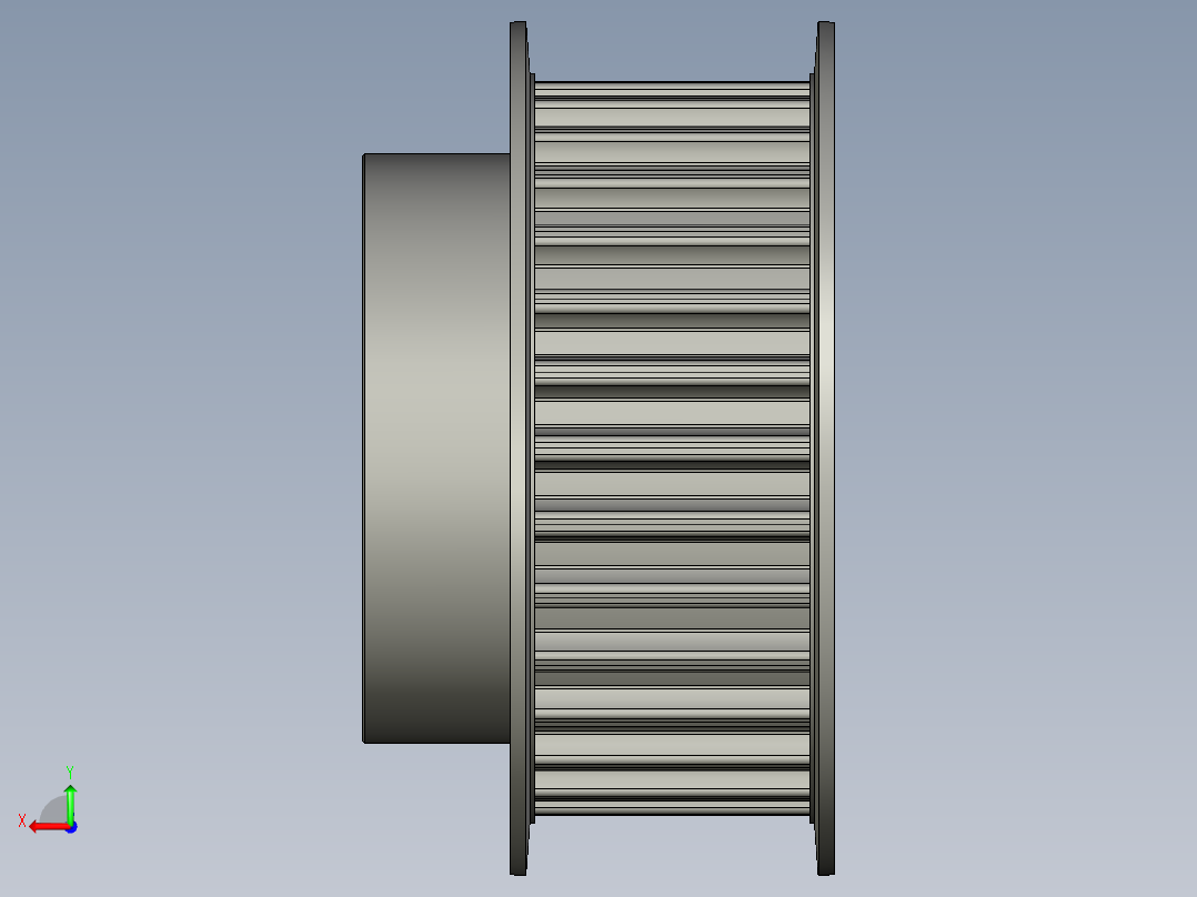 TAB8M-30-250-H14后视图