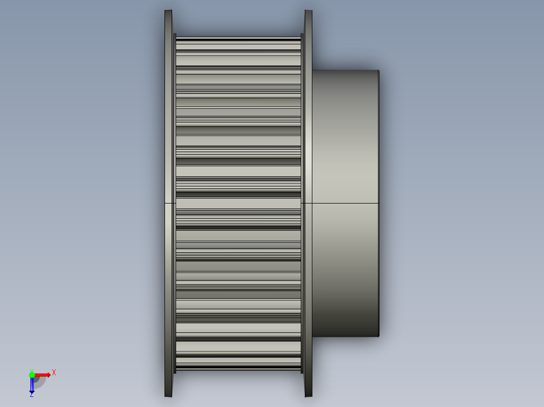 TAB8M-30-250-H14俯视图