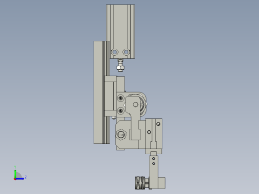 花鼓传动说明花鼓后轴抓F300慢落横移机构左视缩略图
