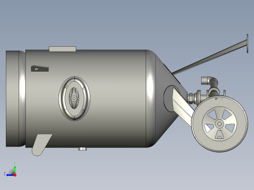 移动开放式喷砂机右视缩略图