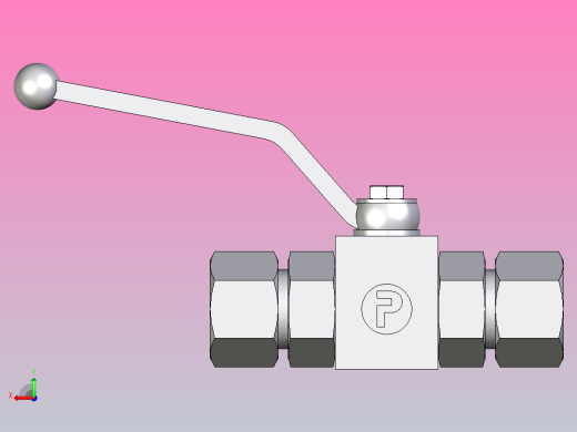 EO标准液压接头二通球阀钢制KH16S后视缩略图