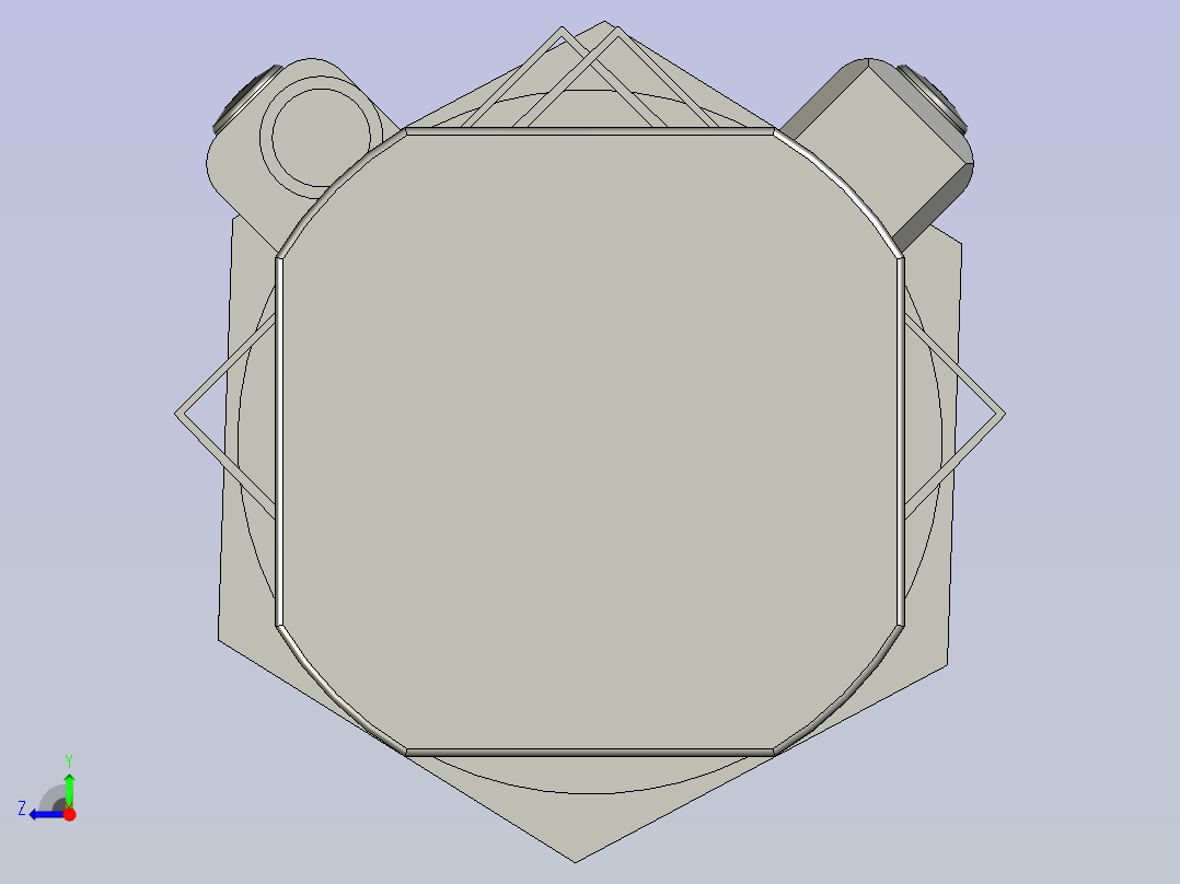气缸MI20x100SU(0)+(CS1-M-2)右视图