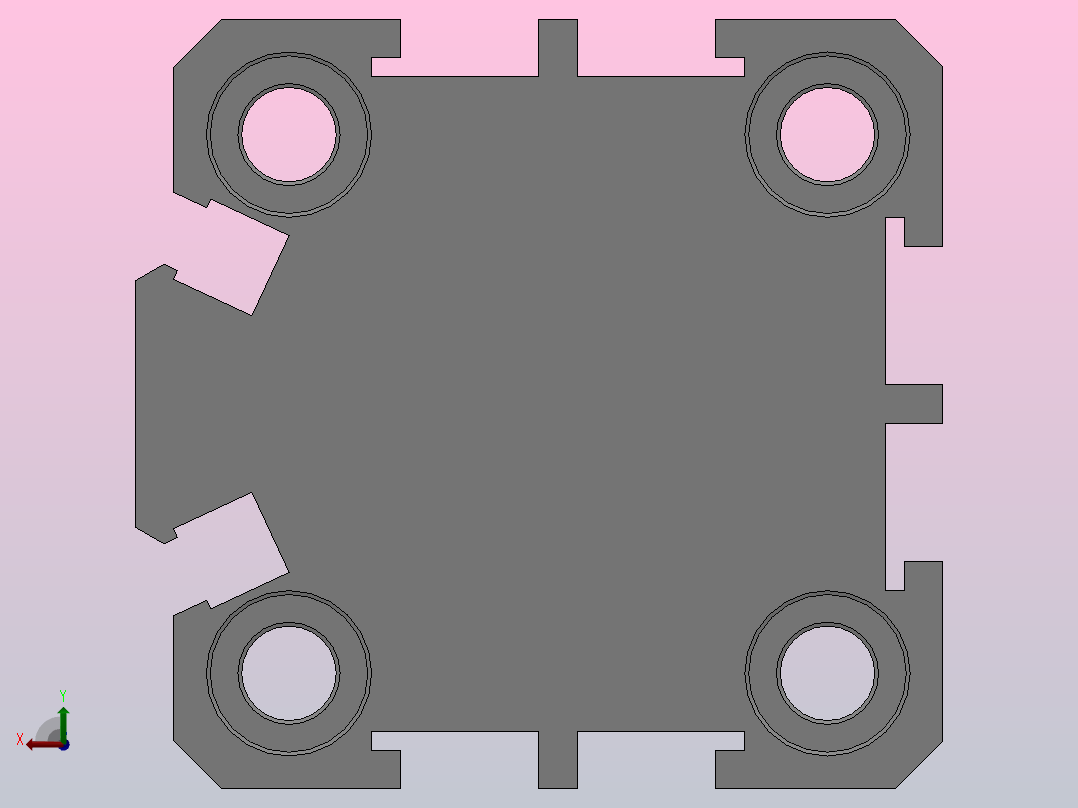 SDA超薄气缸系列SDA 25×60后视图