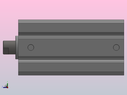 SDA超薄气缸系列SDA 25×60右视缩略图