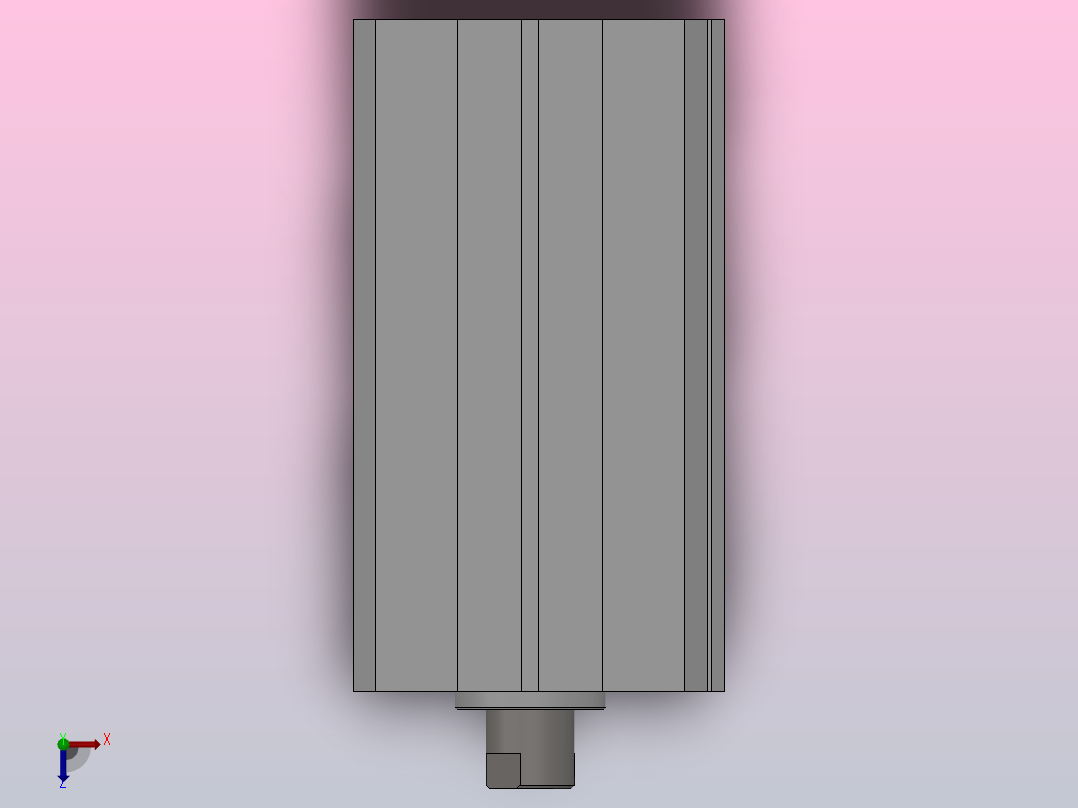 SDA超薄气缸系列SDA 25×60俯视图