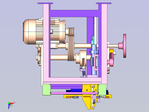 钢筋折弯机俯视缩略图