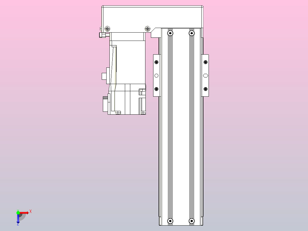 钢基模组TPA-KNR-5002C-200A1-ML-H1俯视图
