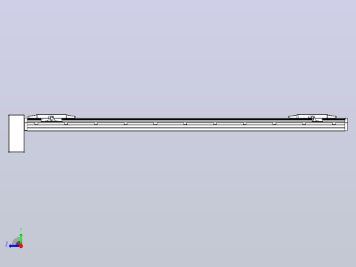 皮带直线轴双滑块型TPA-GCBS-150-P80-L525-RP-M75-N3右视缩略图