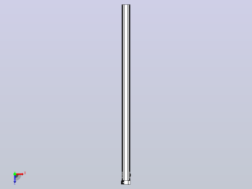 皮带直线轴半封闭可选导轨TPA-HNB-140D-120-L2800-RP-C-P40-N3俯视缩略图