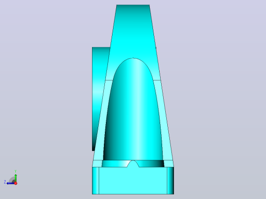 轴承座User Library-250-001-003_右视缩略图