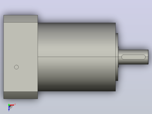 间隙减速器gearbox_gbx120004k_gbk_120_140_0_f俯视缩略图