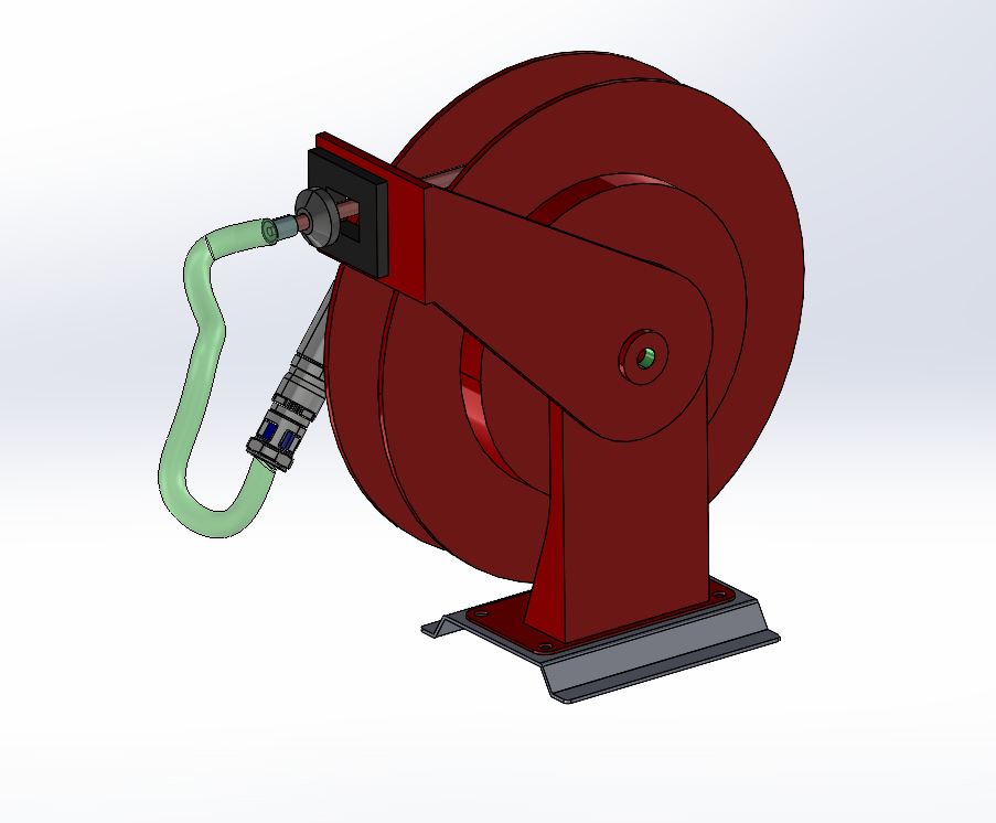 润滑油加油套件3D图纸 Solidworks设计