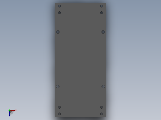 小轴铆接工装俯视缩略图