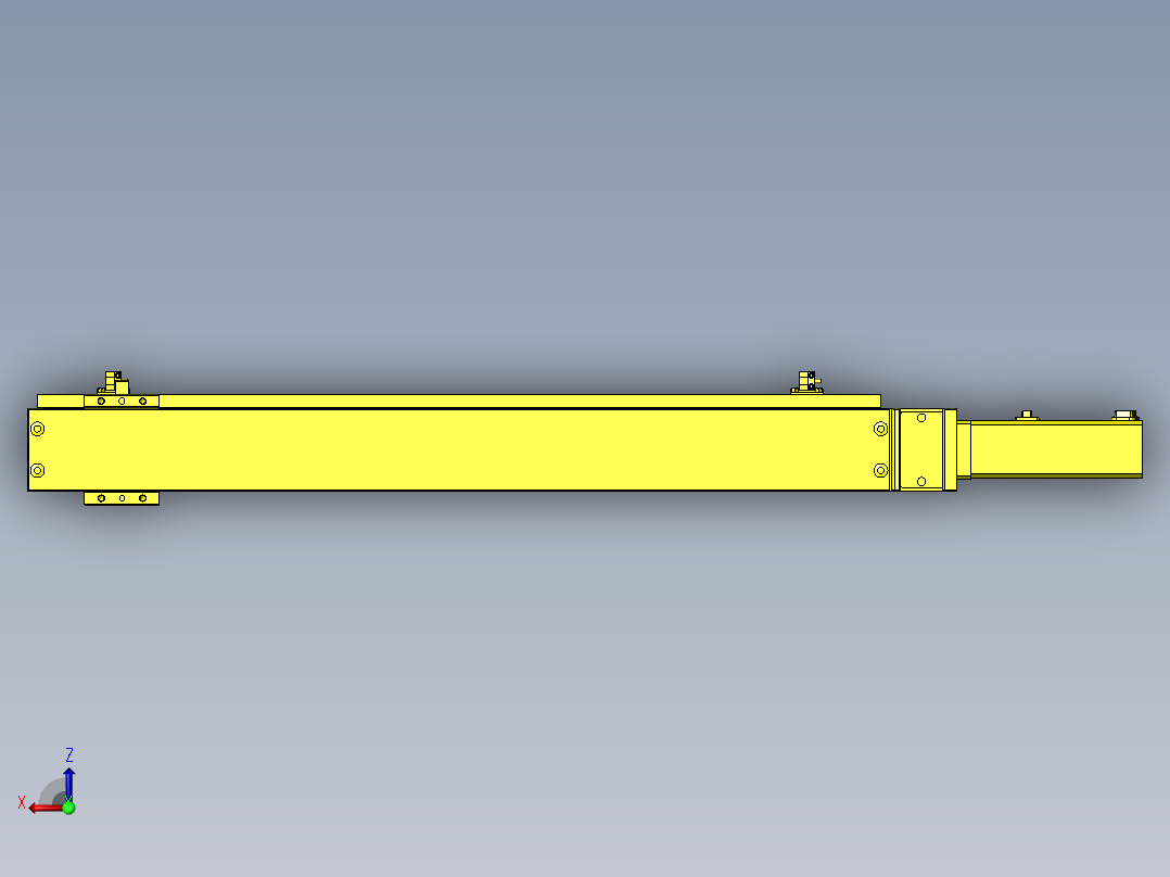 换装夹具俯视图