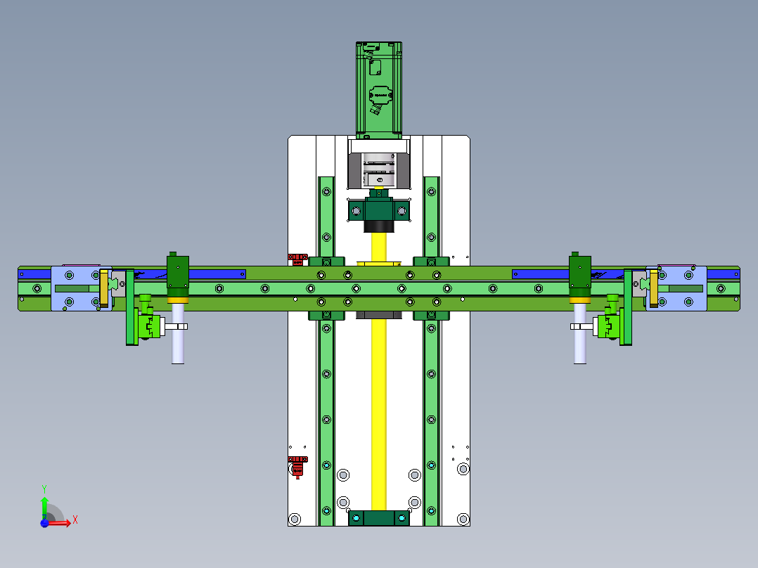 CCD相机对位组件sw20可编辑前视图