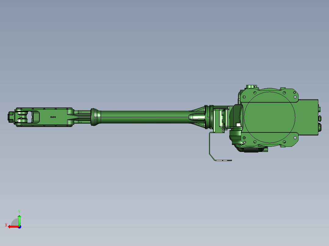 安川MH50-20II后视图