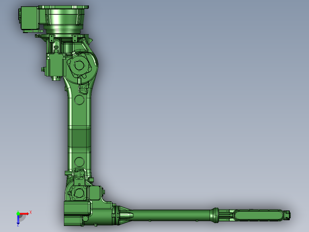 安川MH50-20II俯视图