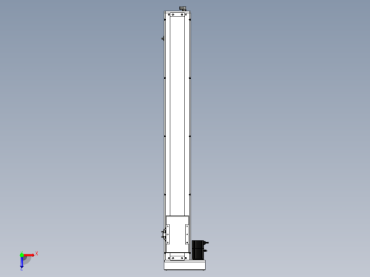 Toyo东佑达直线模组-ECH14-1000-BL-200W俯视缩略图