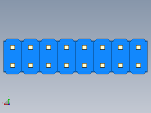 彩色公头100mil（2.54mm）系列-DS1021_blue_2x08p_100mil_Type5_rev1.0后视缩略图
