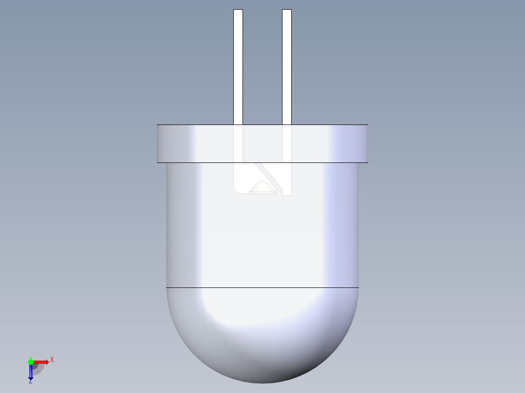 LED_Round_Clear_D10.0mm俯视图