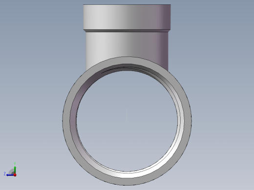 三通-异径 DN20-DN10右视缩略图