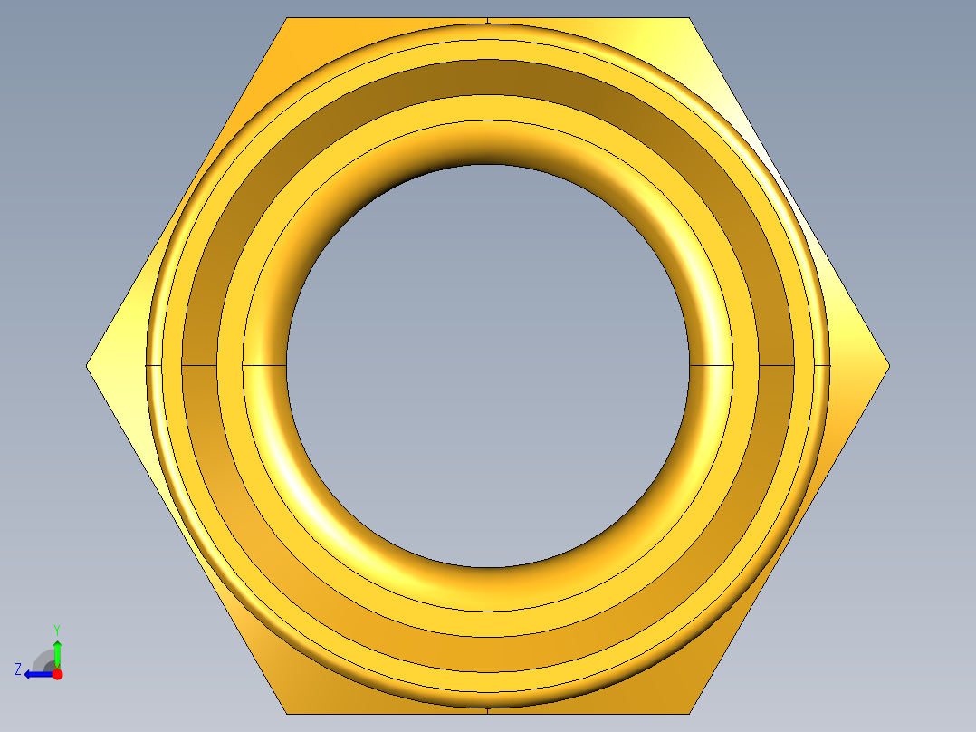 扩口式工业通用硬管接头Shorter Nut 41FX-8右视图