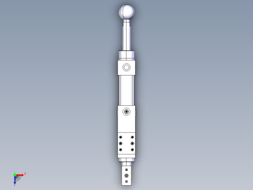 德克斯TUNKERS气缸数模SZK_63_1_Z_A12_T12_TUENKERS俯视缩略图