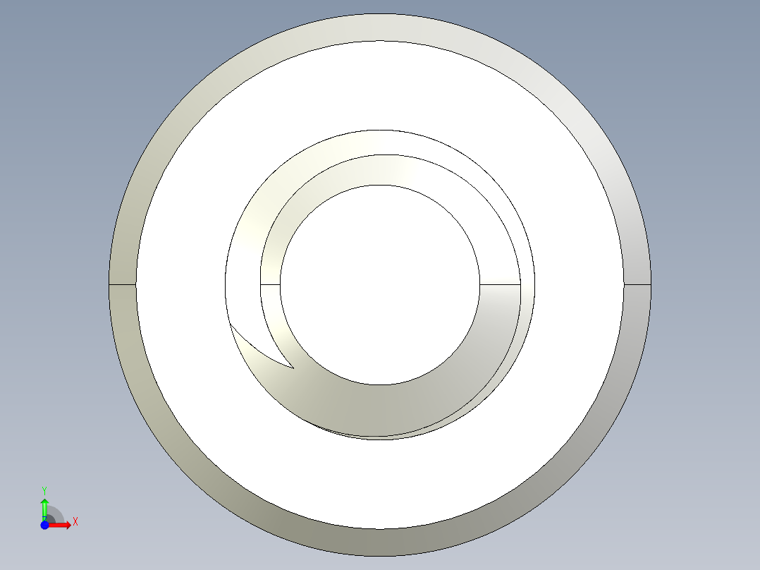 M4 x 0.7mm Thread 5mm LONG SOCKET HEAD CAP SCREW.IGS前视图