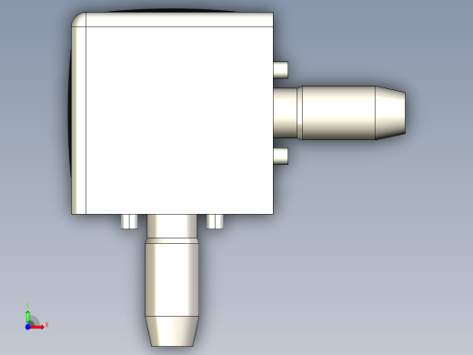 型材-BR 2D 40X40 CUBIC CONNECTOR 3842549866前视缩略图