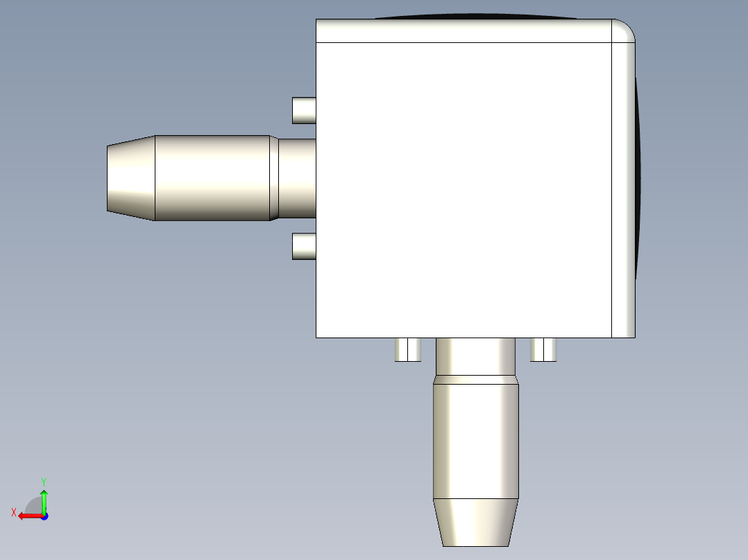 型材-BR 2D 40X40 CUBIC CONNECTOR 3842549866后视图
