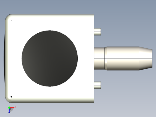 型材-BR 2D 40X40 CUBIC CONNECTOR 3842549866俯视缩略图