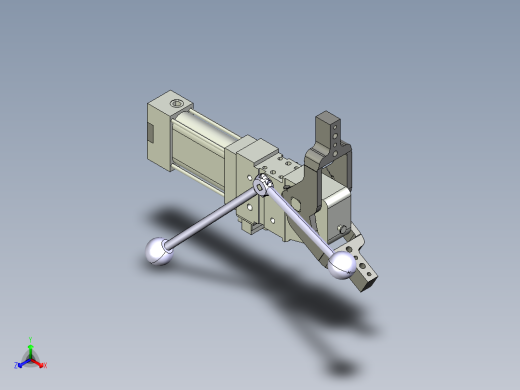 德克斯TUNKERS气缸数模V_50_1_Z_A10_T12_45~120