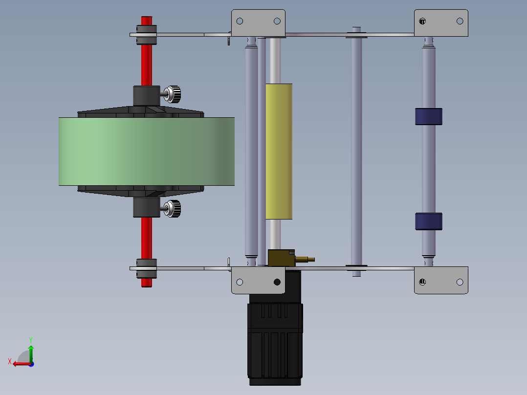 条状输送带sw18后视图