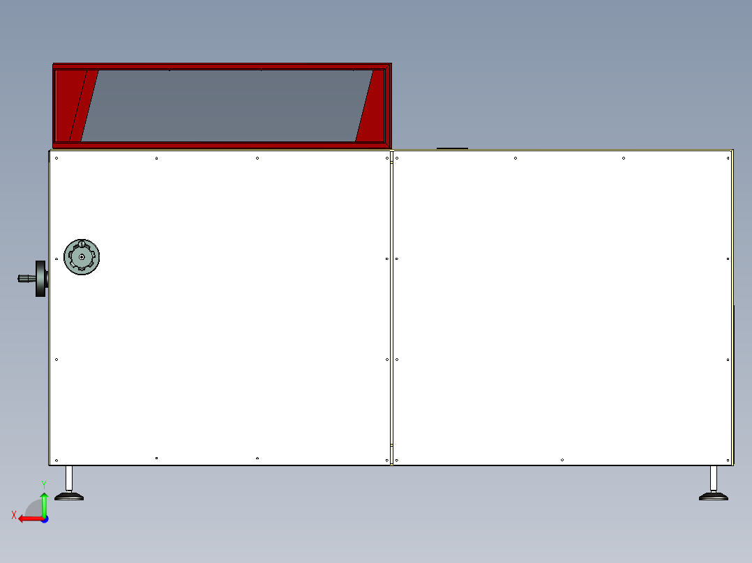 优化的片式开箱机ProE5.0.zip后视图