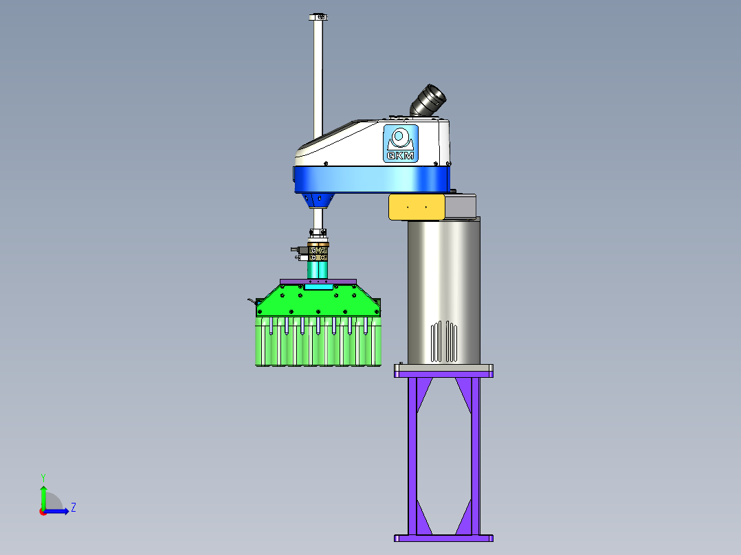 平面机械手step左视图